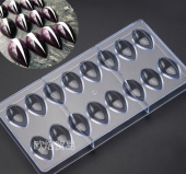 Форма для конфет "Капля", пластик, SG-FS-1