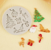 Форма для льда, "Зима 3", SG-FLI-SNOW3