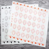 коврик силиконовый кондитерский, SG-SM2926