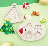 Форма для льда, "Елочка", SG-FLI-SNOW7