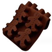 Форма для льда и шоколада "Новый год 2",  6 ячеек, SG-FIC-NY2