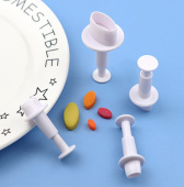 Пресс Для Заполнения Начинкой, пластик, 4 шт, SG-FP13