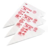 Набор одноразовых кондитерских мешков, 26 см, 100 штук, SG-DBS26