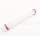 Скалка гладкая, пластик, 33 см, SG-RP-33