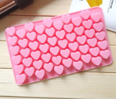 SG-BD-H55Форма для льда и шоколада,  "Сердце", 55 ячеек,