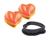 Форма для выпечки Тарты, "Сердце", 90*90*20мм, SG-TR-90