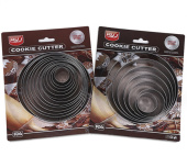 набор форм для фигурной резки, "Круги",  нержавеющая сталь, 7 шт, SG-CM-SC1