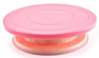 Столик поворотный пластиковый, диаметр 28 см, SG-SPT28P