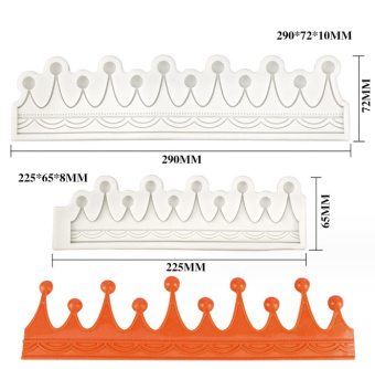 Силиконовая форма для льда и шоколада "Корона 225", SG-FIC-CR225