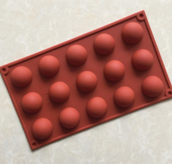 Форма для льда и шоколада,  "Сфера 8", 15 ячеек, SG-FIC-SP3