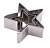 Форма для фигурной резки "Звезда", нержавеющая сталь,3 шт, SG-CM-1