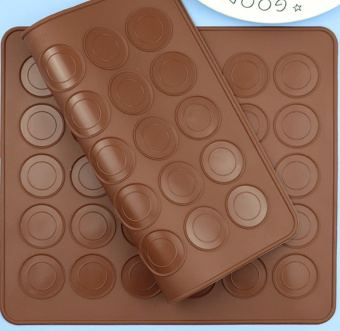 коврик силиконовый кондитерский для макарон, 30 ячеек, SG-SMM2926