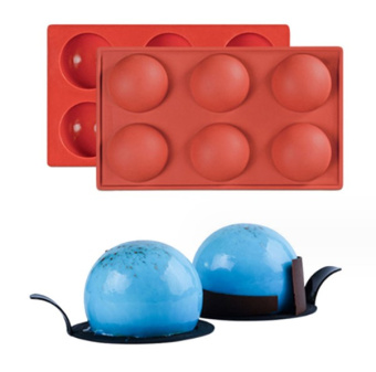 Форма для льда,  "Сфера 10", 6 ячеек, SG-FIC-SP10