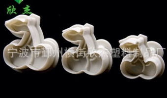 Пресс Для Заполнения Начинкой "Вишня", пластик, 3 шт, SG-FP9